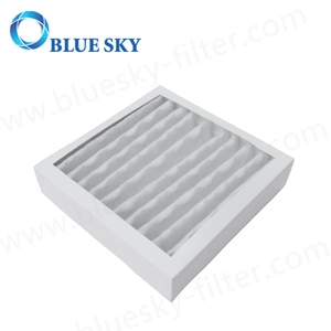 Customized 7.8x7.8x1.8Inch MERV 6 Cardboard Pleated Furnace Air Filter