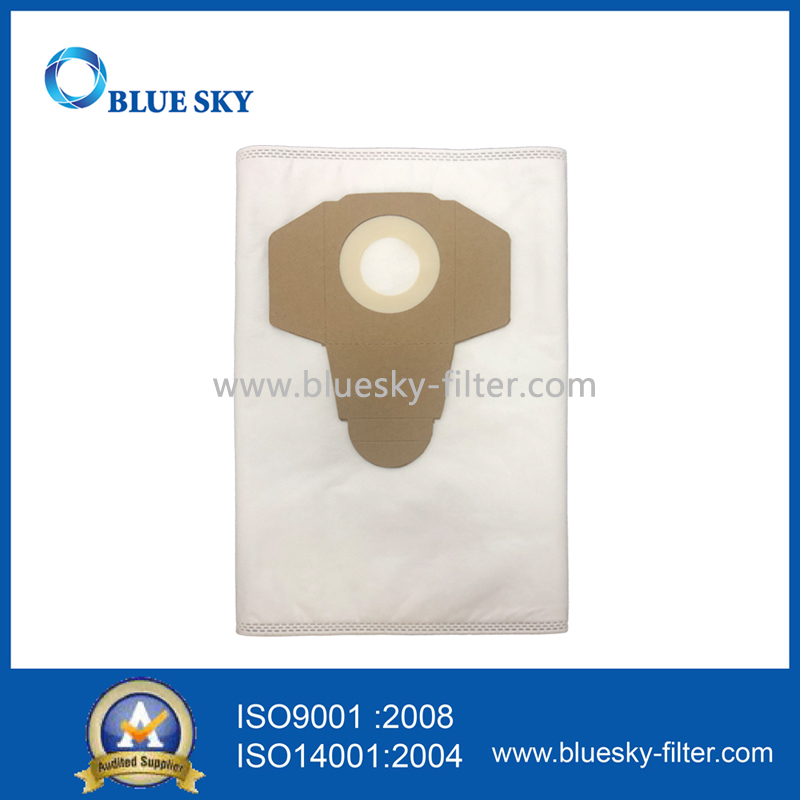 White Non-Woven Dust Filter Bag for Parkside Pnts 1300 B2 1300b2 Ian 69502 Lidl Vacuum Cleaner