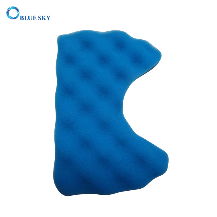Wavy Blue Sponge Foam Filters For Samsung DJ97-01159B DJ97-00841A Vacuum Cleaners