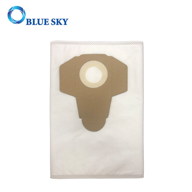 White Non-Woven Dust Filter Bag for Parkside PNTS 1300 B2 1300B2 IAN 69502 LIDL Vacuum Cleaner
