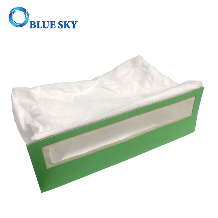 Reusable Non-Woven Green Card Board Vacuum Cleaner HEPA Dust Filter Bags