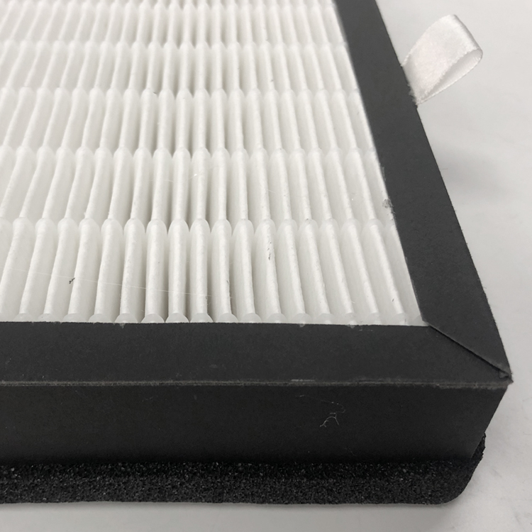 Customized Panel Paper Frame 418x400x40mm Air Purifier Filter Replacements