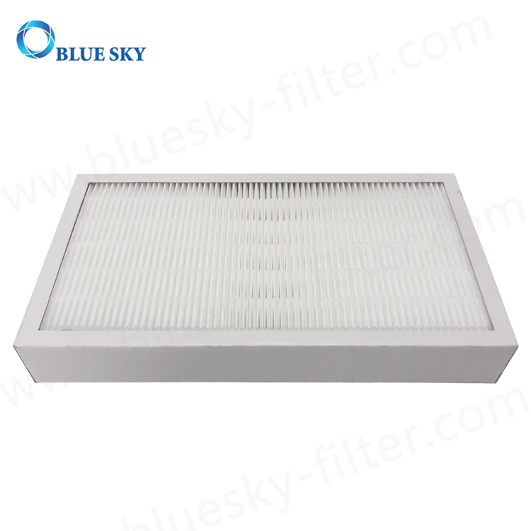 Panel Paper Frame Pleated Air Purifier H13 HEPA Filters
