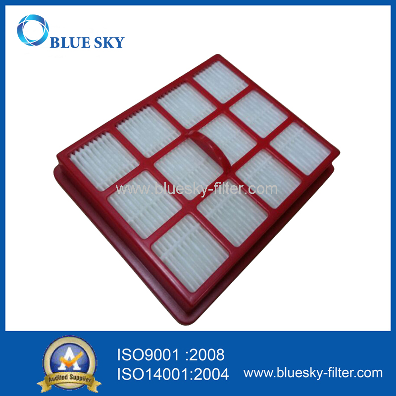 The Red Plastic Square HEPA Filter for Hoover Vacuum Cleaner