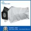 White Non-Woven Cube HEPA Central Dust Filter Bags for Vacuum Cleaner