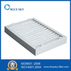 White Metal Frame Air Filters for WOOD DS/ED/TDR Dehumidifiers