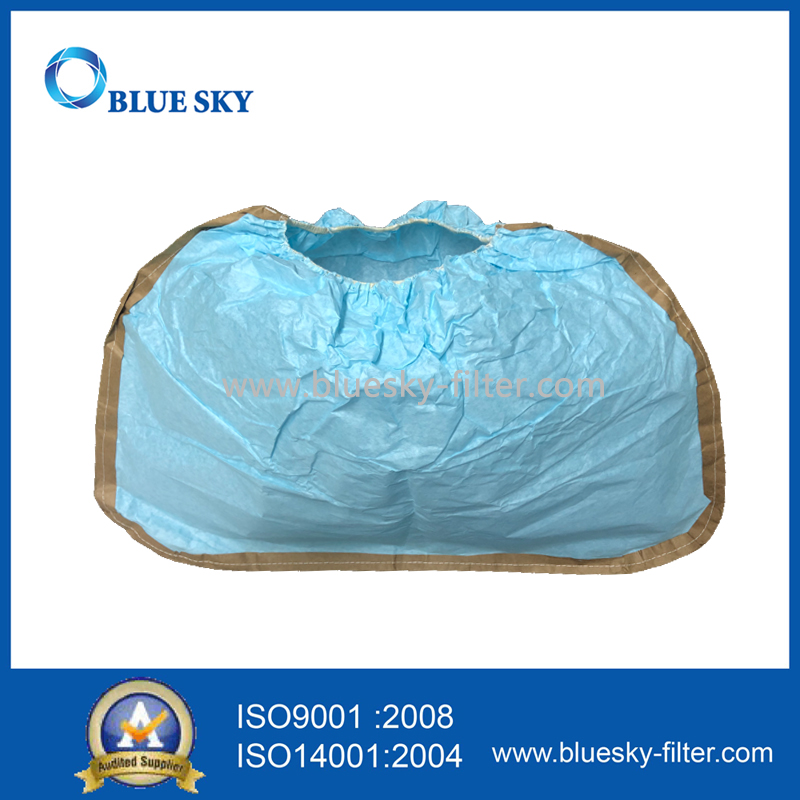 Blue Paper Filter Dust Bags for Household and Office Vacuum Cleaners
