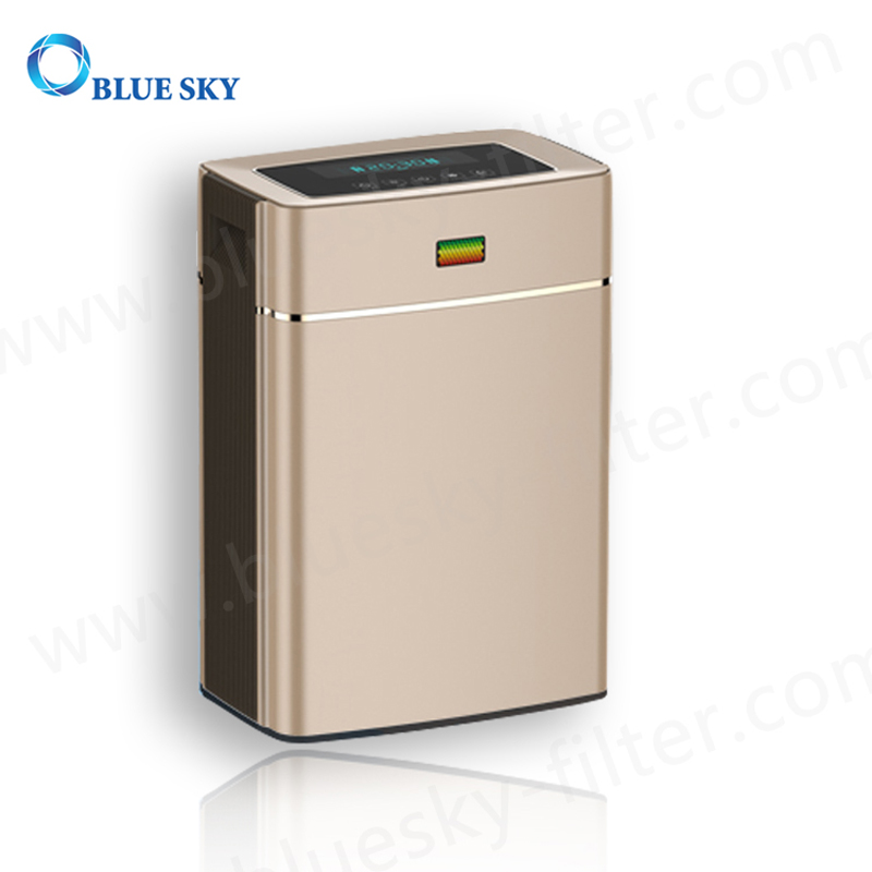 Portable Installation 6 Stages Filtration System Remove Formaldehyde PM2.5 Smoke Dust Home Ionic Air Purifier AP-C230A