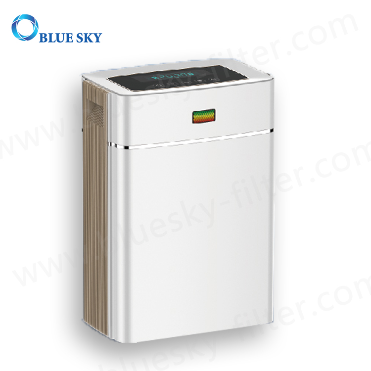 Portable Installation 6 Stages Filtration System Remove Formaldehyde Pm2.5 Voc Smoke Dust Home Ionic Air Purifier Ap-C230A