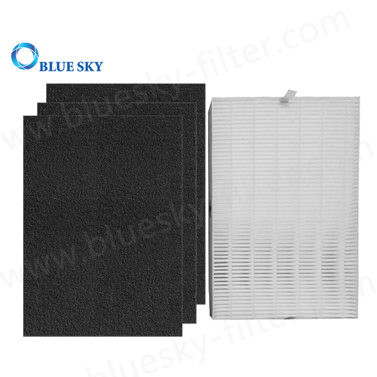 H13 HEPA Filters with Activated Carbon Pre Filters for Honeywell Filter R HRF-R3 & HPA300 Air Purifiers