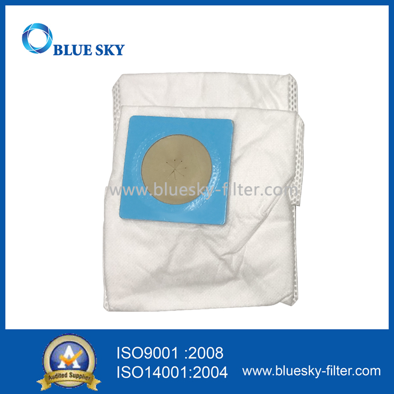 Two Collars White Non-woven Dust Bag for Dometic Y11-5 CSRM Models Vacuum Cleaner